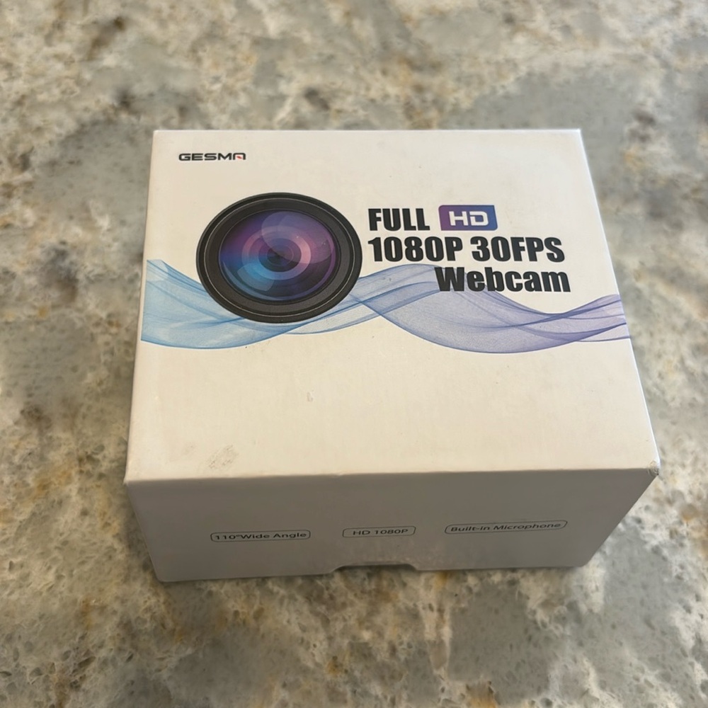 GESMA Full HD 1080P 30FPS Webcam